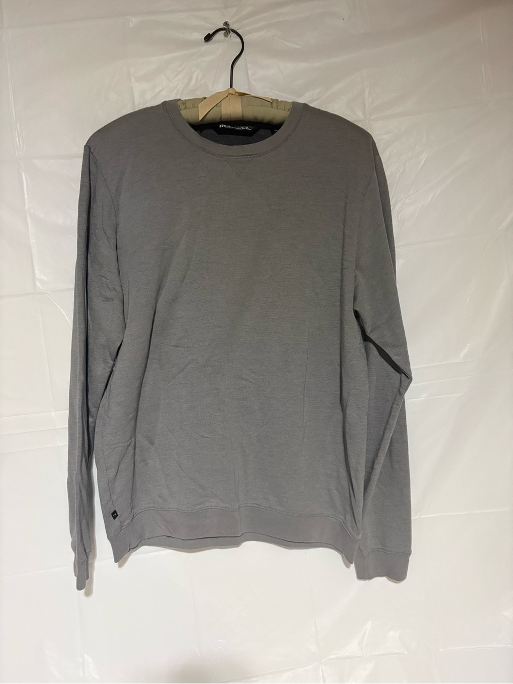 Travis Mathew Men's Crewneck Sweater - Gray